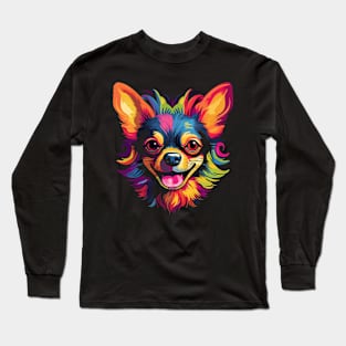 Chihuahua Smiling Long Sleeve T-Shirt